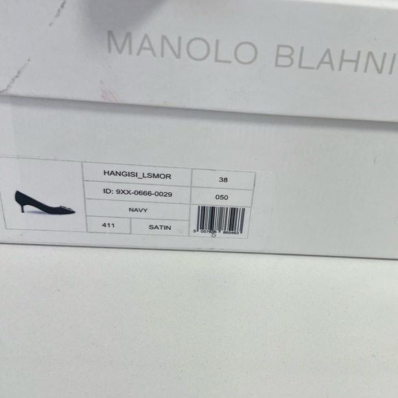Authentic MANOLO BLAHNIK. Hangisi 50’ inch heel. - Picture 4 of 9